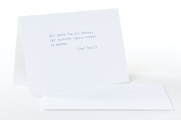 type.MANUFAKTUR Briefkarte Mark Twain