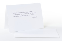 type.MANUFAKTUR Briefkarte Laotse 