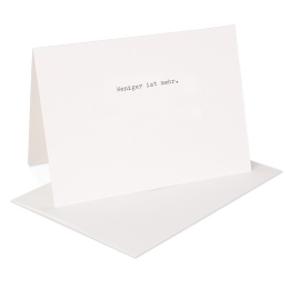 type.MANUFAKTUR Briefkarte type. 