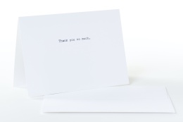 type.MANUFAKTUR Briefkarte type. 