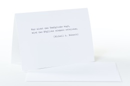 type.MANUFAKTUR Briefkarte  M.A. Bakunin 