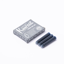 Kaweco Tintenpatronen 6-Pack Rauchgrau