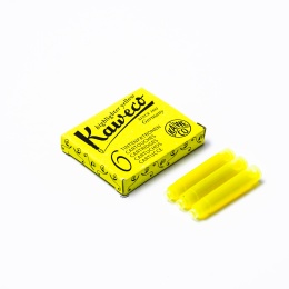 Kaweco Tintenpatronen Glowing Yellow 6-Pack