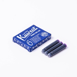Kaweco Tintenpatronen 6-Pack Königsblau