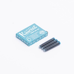 Kaweco Tintenpatronen 6-Pack Paradiesblau