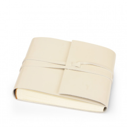 Fotoalbum CIRCUM vanille | 23 x 24,5 cm, 30 Blatt chamois