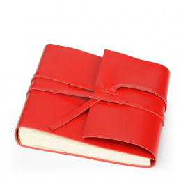 Fotoalbum CIRCUM rot | 30 x 30 cm, 30 Blatt chamois