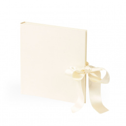 Fotoalbum FANCY vanille | 30 x 30 cm, 30 Blatt chamois