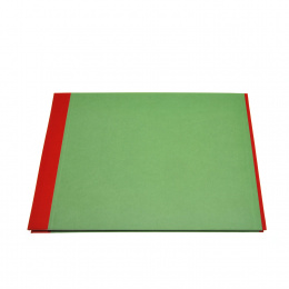 Fotoalbum True Colours rot/grün | 32 x 22,5 cm, 20 Blatt chamois