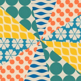 Geschenkpapier Mix GINA