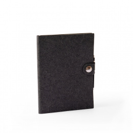 Wochenplaner LEFA inklusive Stift anthrazit | 12 x 16,5 cm,  1 Woche/Doppelseite