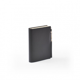 Tageskalender STILUS schwarz | 9 x 13 cm,  1 Tag/Seite