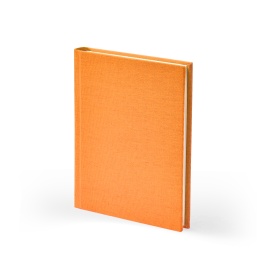 Wochenplaner LEINEN orange | 12 x 16,5 cm,  1 Woche/Doppelseite