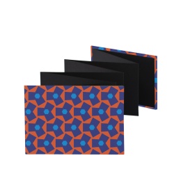 Leporello EMILIO Rio de Janeiro | 18 x 13 cm, Querformat, für 14 Fotos schwarz