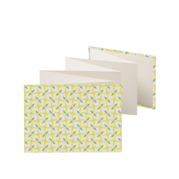 Leporello HENRIETTE Putbus | 18 x 13 cm, Querformat, für 14 Fotos chamois