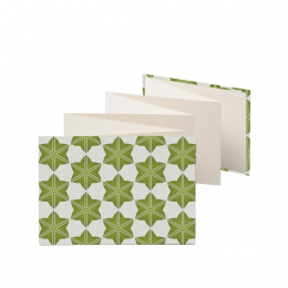 Leporello MITSUKO Hakone | 18 x 13 cm, Querformat, für 14 Fotos creme