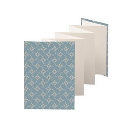 Leporello SUZETTE Marais | 13 x 18 cm, Hochformat, für 14 Fotos chamois