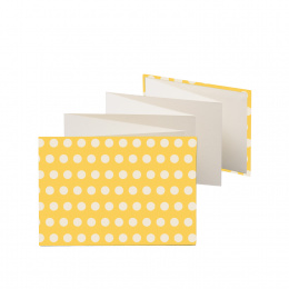 Leporello TOVE Billund | 18 x 13 cm, Querformat, für 14 Fotos chamois