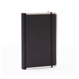 Notizbuch BASIC schwarz | DIN A 5, 144 Blatt blanko
