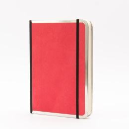 Notizbuch BASIC COLOUR rot | DIN A 5, 144 Blatt blanko