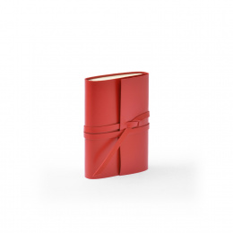 Notizbuch CIRCUM rot | 12 x 16,5 cm, 144 Blatt liniert