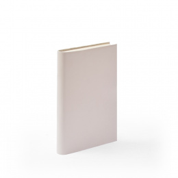 Notizbuch CLASSIC vanille | 12 x 16,5 cm, 144 Blatt blanko