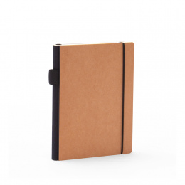 Notizbuch ILLUSTRATOR hellbraun | DIN A 5, 96 Blatt Punktraster