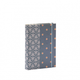 Notizbuch JACKIE Biarritz | 12 x 16,5 cm, 144 Blatt Punktraster
