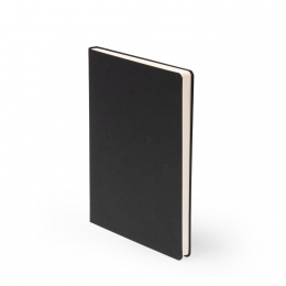 Notizbuch LEINEN schwarz | DIN A 5, 96 Blatt blanko