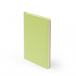 Notizbuch LEINEN hellgrün | DIN A 5, 96 Blatt blanko