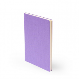 Notizbuch LEINEN flieder | DIN A 5, 96 Blatt blanko