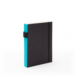 Notizbuch PURIST türkis | 12 x 16,5 cm, 144 Blatt blanko