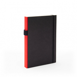 Notizbuch PURIST rot | DIN A 5, 144 Blatt liniert