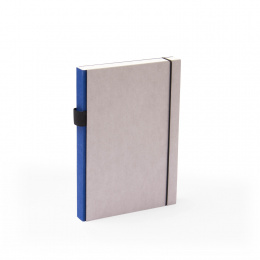 Notizbuch PURIST GREY blau | DIN A 5, 144 Blatt blanko