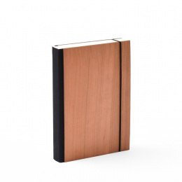 Notizbuch PURIST WOOD Kirsche | DIN A 5, 144 Blatt blanko