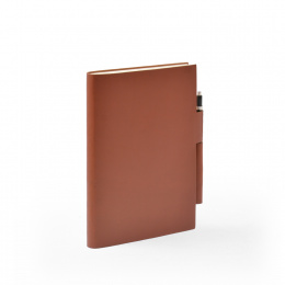 Notizbuch STILUS hellbraun | DIN A 5, 144 Blatt liniert