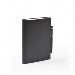 Notizbuch STILUS schwarz | DIN A 5, 144 Blatt Punktraster