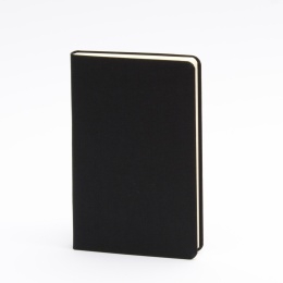 Taschenbuch LEINEN schwarz | 9 x 14 cm, 96 Blatt blanko