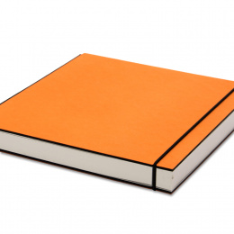 Skizzenbuch INSPIRATION COLOUR orange | DIN A5, quer, 96 Blatt blanko 120 g