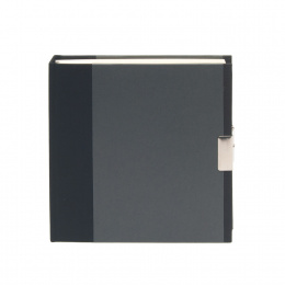 Tagebuch TRUE COLOURS schwarz/grau