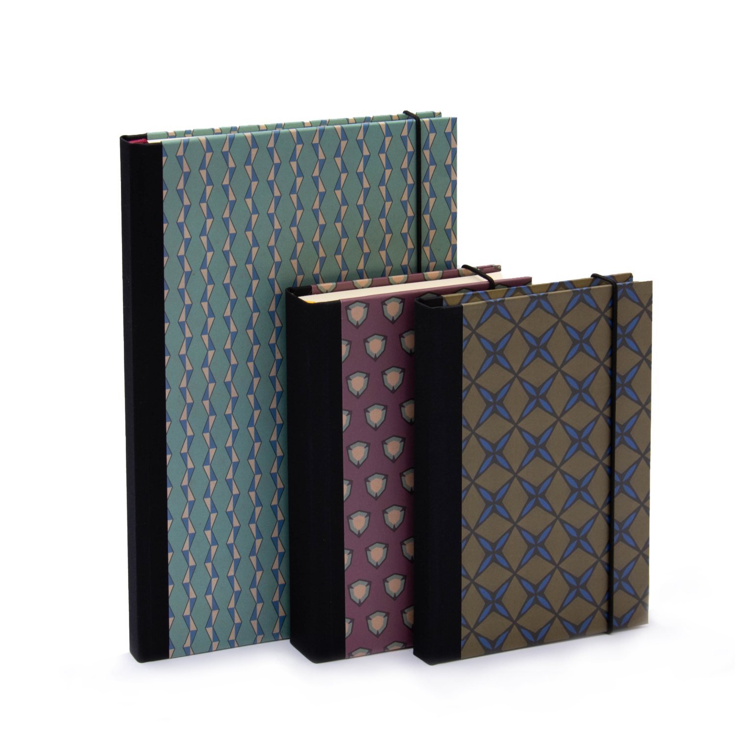 Bindewerk Notizbuch OLIVIA Venezia DIN A4, 96 Blatt liniert